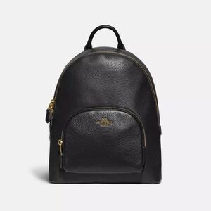 Coach Carrie Black Backpack